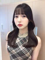 ロンド リリー 銀座(Lond Lily)&nbsp;◆ミディレイヤーカット/髪質改善/韓国/黒髪/小顔/前髪/銀座