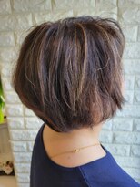 松本平太郎美容室 吉祥寺パートファイブ(PART5)&nbsp;30代40代50代60代グラデーションボブ×酸性ストレート×イノア