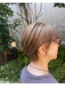 【ショートヘアにしたい方オススメ】似合わせカット+カラー+トリートメント