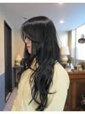 Layer cut × blue black