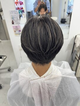 バース 梅田中崎町店(BIRTH) メンズハイライトバレイヤージュメッシュ