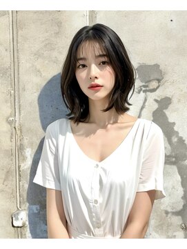 ウィールール 栄町店(WE RULE) ミディアムレイヤーボブ