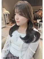 シックスバイギンザロンド 名古屋(six by ginza Lond)&nbsp;やわらかブラウンカラー　盛れる顔周り