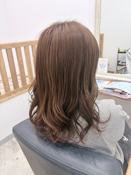 ゆるふわ顔まわりレイヤー