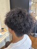 【新規メンズ限定】カット+デザインパーマ