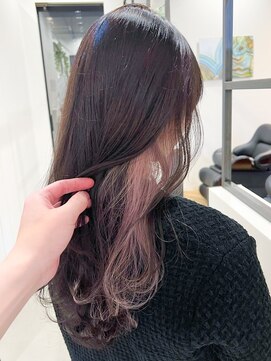フリックヘアサロン 梅田茶屋町2号店(FLICK HAIR SALON) インナーカラーブリーチダブルカラー