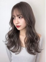 ミシェリー(misherry) 韓国風ミディアムレイヤー/レイヤーカット/韓国風巻きウェーブ