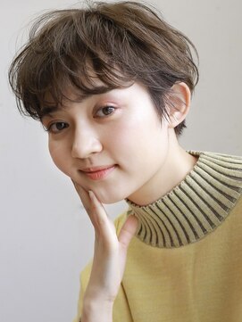 グリコ(grico) 抜け感ふわくしゃ耳かけパーマヘア