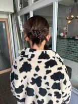 ラルガ 黒崎(Raruga)&nbsp;韓国風カチモリ/参列ヘアセット/ヘアアレンジ/推し活/結婚式ヘア