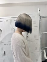 ザ オーダー(THE ORDER) 黒髪/ボブルフ/ネビージュ/小顔/ワンレン/栄/髪質改善/前髪