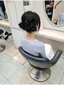 ビューティサロン東京堂 ツインだんご～羊ヘア