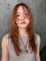 ナヌーク シブヤ(nanuk shibuya)&nbsp;ハッシュカットレイヤーカットウルフレイヤーブリーチカラー