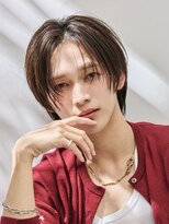 オーシャントーキョー 原宿(OCEAN TOKYO)&nbsp;韓国風ナチュラルシースルーニュアンスセンターパートウルフ