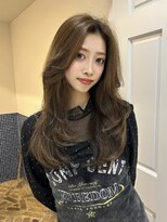 ラパンセ ブルー(LA PENSEE BLEU)&nbsp;くびれヘア　韓国　ロングレイヤー　ゆるふわレイヤー
