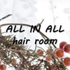 オール イン オール ヘアールーム(ALL IN ALL hair room)のお店ロゴ
