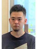 アジト オブ ヘア(Ajito of hair)&nbsp;無造作ソフモヒフェード