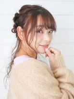アース あがり浜店(HAIR&MAKE EARTH) 大人可愛いタイトロープ編みアレンジ