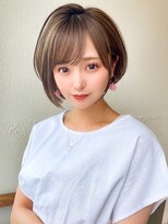 アフロート ディル(AFLOAT D'L) 【AFLOAT 晃輔】20代30代大人可愛い シースルーバング 髪質改善