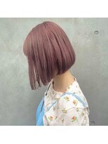ディフィーノ 青山(DIFINO)&nbsp;【DIFINO 青山】前下がりボブ×ピンクアッシュ