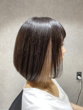 スクエア(#Square) イヤリングカラー×ピンクベージュ