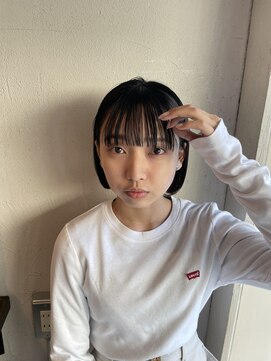 リマ(RIMA) ボブ。ウェットなボブスタイル