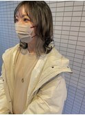 レイヤーとイヤリングカラー