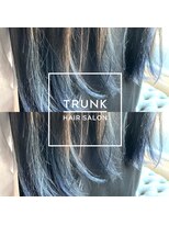 トランク(TRUNK) 【地毛グラデーション×ブルー】