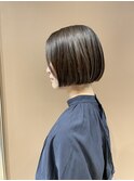 ミニマムボブ、髪質改善トリートメント