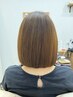 【美髪ストレートコース】※酸性ストレートの場合　別途2200円