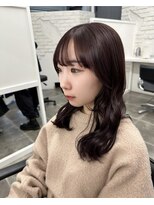 リアン バイ キートス(Lien by kiitos)&nbsp;暖色カラー/カシスカラー/ミディアムスタイル