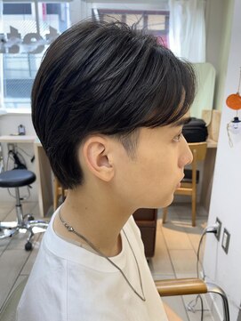 テトラ バイ ネオリーブ 横浜西口店(tetra by neolive) メンズパーマ ニュアンスパーマ 毛流れパーマ