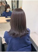 【emma小濱】暗めラベンダーカラー