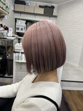 ライフ 住道店(Lyfe) アンブレラカラーパープルピンク_ミニボブデザインカラー_185