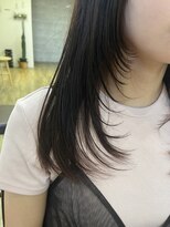 ナチュラル 仙台駅前店(Natural)&nbsp;顔周りに動きをつけたロングヘア