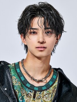 オーシャントーキョー 原宿(OCEAN TOKYO) 波巻きパーマメンズツイストスパイラルパーマセンターパート