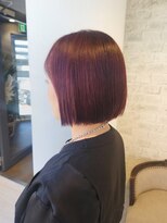 リン(Lin)&nbsp;ワインレッド・ミニボブ