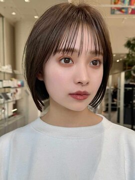 ミンクス 原宿店(MINX) イメチェン前髪小顔ショート_表参道/原宿