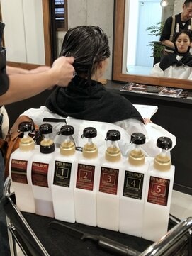 ミモザ ビカミドウ 自由が丘(Mimosa Bigamido) ▼モデル/MORI MAYAさん MILBONトリートメント