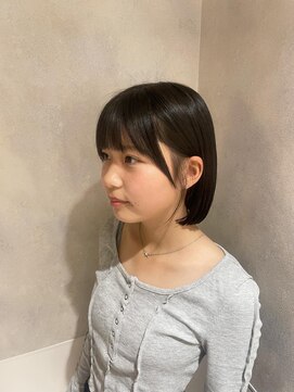 アオ(AO。) フェザーバング/ぱたっとボブ/タッセルボブ