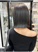 切りっぱなしボブ