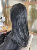 20代30代40代抜け感ショートラベンダーベージュ