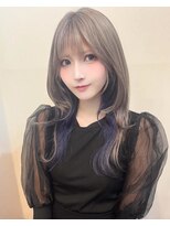 ラック 津田沼(LUCK)&nbsp;インナーカラー/シルバー/パープル/津田沼/ブリーチ/推しカラー