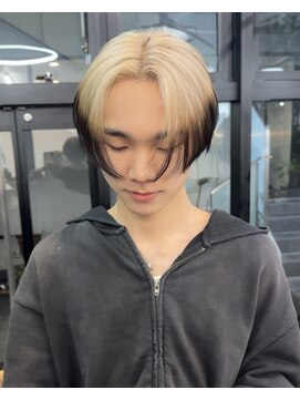 メンズラピス 栄店(Men's Lapis) ハイトーンエンドカラー韓国ヘア