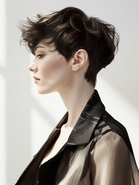 アルトリスト(Altruist Aging×HAIR&SPA) ☆イメチェンピンクベージュアンブレラカラー前髪クールショート