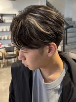 ゼスト パーク(ZEST PARK)&nbsp;ホワイトメッシュ　吉祥寺　ハイライト　センターわけ