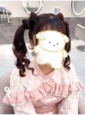 立体リボンツインテール【クランソア】ヘアセット/心斎橋