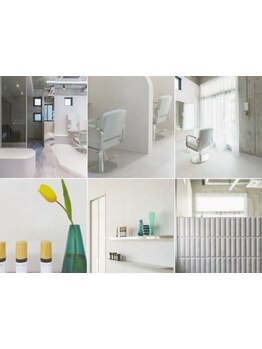 半個室の2名様だけのプライベート空間☆お悩みが相談しやすく、理想の健康な艶髪を実現！薬院/平尾