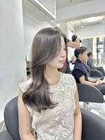 アクション 心斎橋店(ACTION)&nbsp;20代30代レイヤーカット　顔まわりカット　韓国ヘア