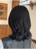 【暗髪、黒髪を楽しく！】透明感グレーブラック