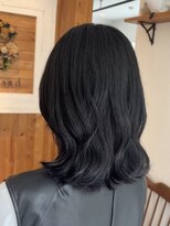 ガーランド (Garland) 【暗髪、黒髪を楽しく!】透明感グレーブラック